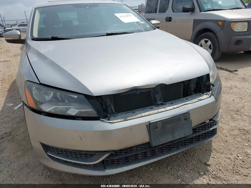 2013 VOLKSWAGEN PASSAT 2.5L SE - 1VWBH7A35DC120218