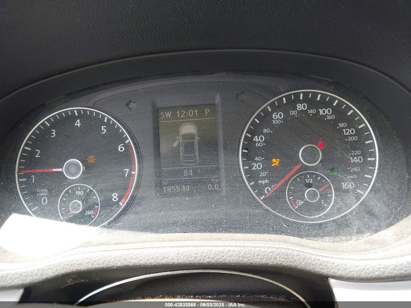 2013 VOLKSWAGEN PASSAT 2.5L SE - 1VWBH7A35DC120218