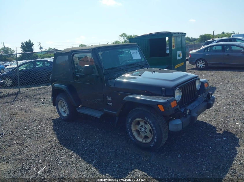 1J4FA59S23P328003 2003 Jeep Wrangler Sahara auction photo 1