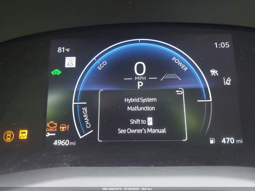 2025 Toyota Camry Le VIN: 4T1DAACK3SU593829 Lot: 42833379