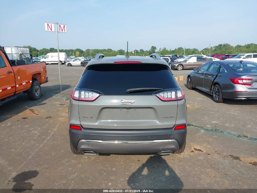 2021 Jeep Cherokee Limited 4X4 VIN: 1C4PJMDX9MD157485 Lot: 42833433