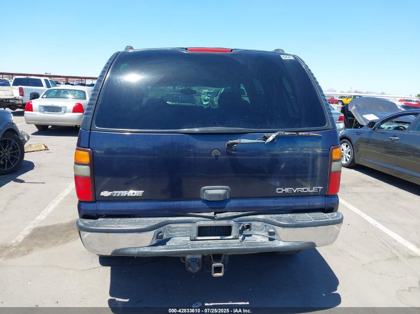 2004 Chevrolet Tahoe Ls VIN: 1GNEC13T34R212232 Lot: 42833610