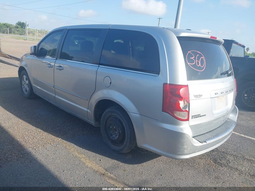 Vin: 2c4rdgdg3cr108277, lot: 43327191, dodge grand caravan crew 20123