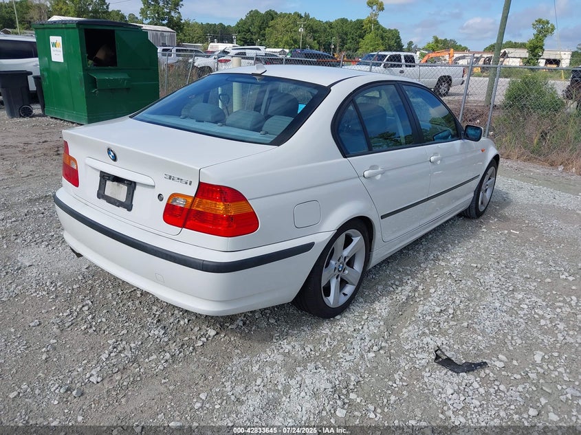 2005 BMW 325I VIN: WBAET37435NJ91136 Lot: 42833645