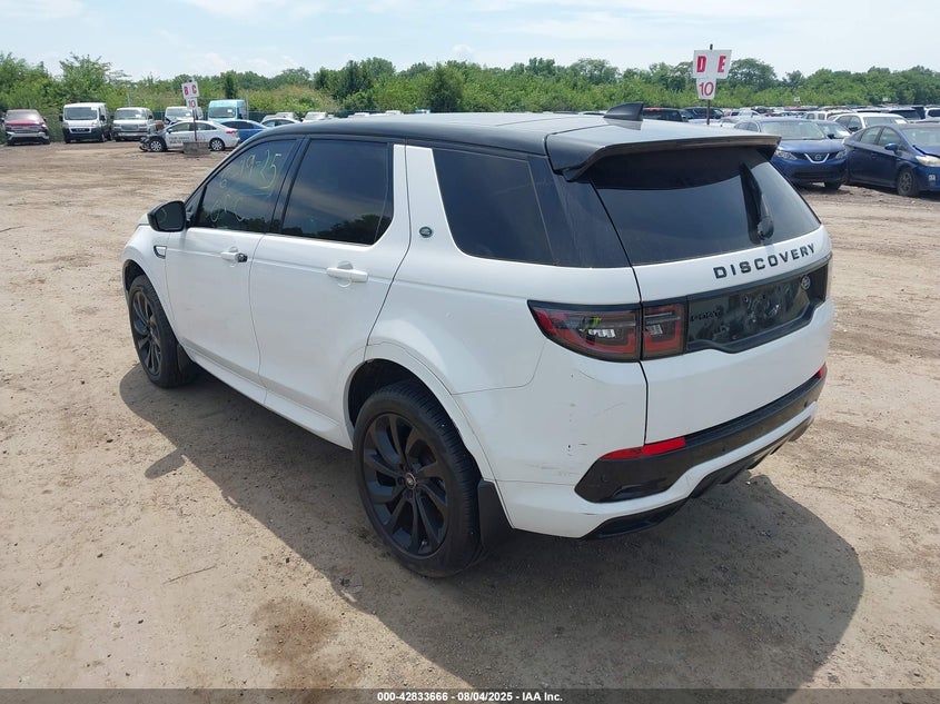 Vin: salct2fx5ph919856, lot: 43327215, land rover discovery sport s r-dynamic 20233