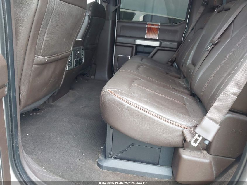 2017 Ford F-350 King Ranch VIN: 1FT8W3BT3HEE63582 Lot: 42833749