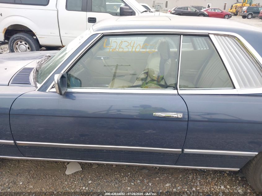 1981 Mercedes-Benz 380 Slc VIN: WDBBA25A4BB002388 Lot: 42834052