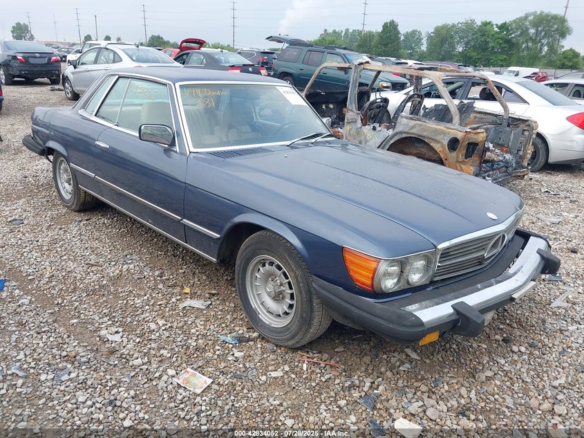 1981 Mercedes-Benz 380 Slc VIN: WDBBA25A4BB002388 Lot: 42834052