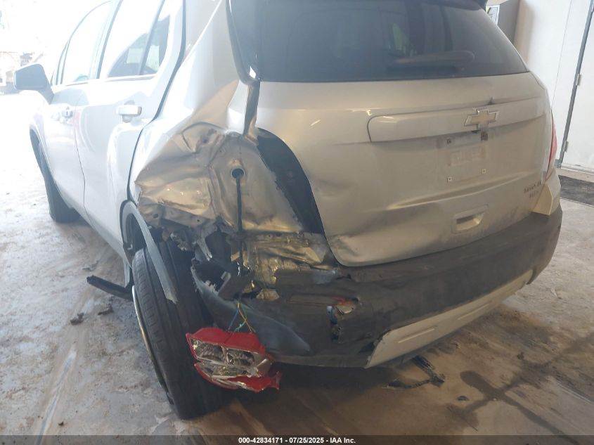 2016 Chevrolet Trax Lt VIN: 3GNCJPSB7GL144537 Lot: 42834171