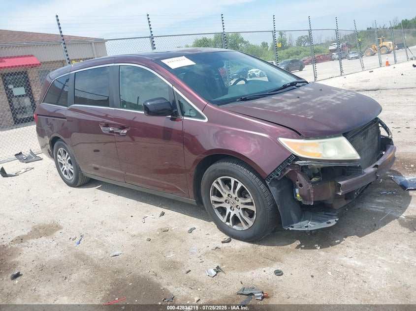 5FNRL5H65BB001508 2011 Honda Odyssey Ex-L auction photo 1