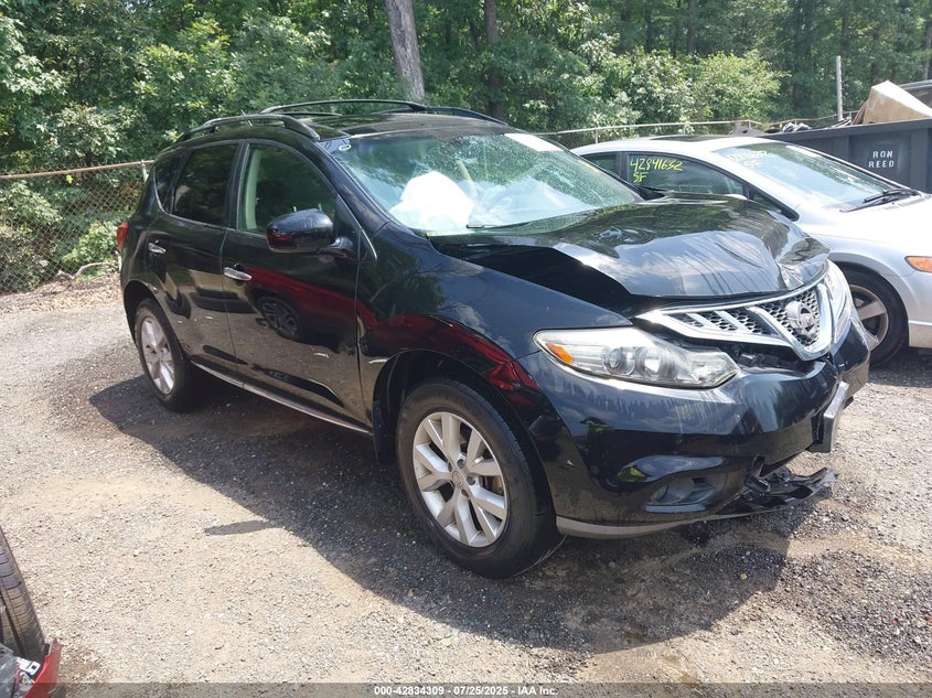 JN8AZ1MW1CW238654 2012 Nissan Murano Sl auction photo 1