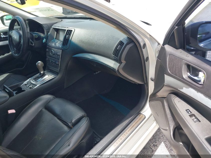 2012 Infiniti G37X VIN: JN1CV6AR8CM974257 Lot: 42834336