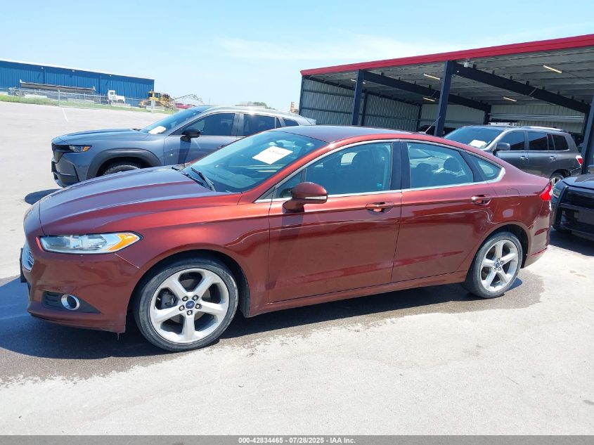 2016 Ford Fusion Se VIN: 3FA6P0H70GR302976 Lot: 42834465