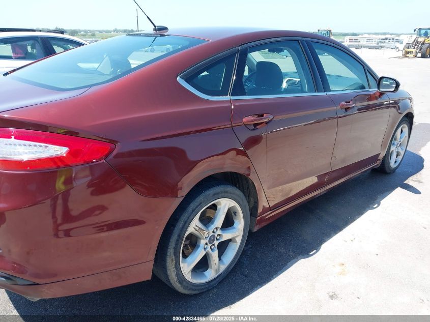 2016 Ford Fusion Se VIN: 3FA6P0H70GR302976 Lot: 42834465