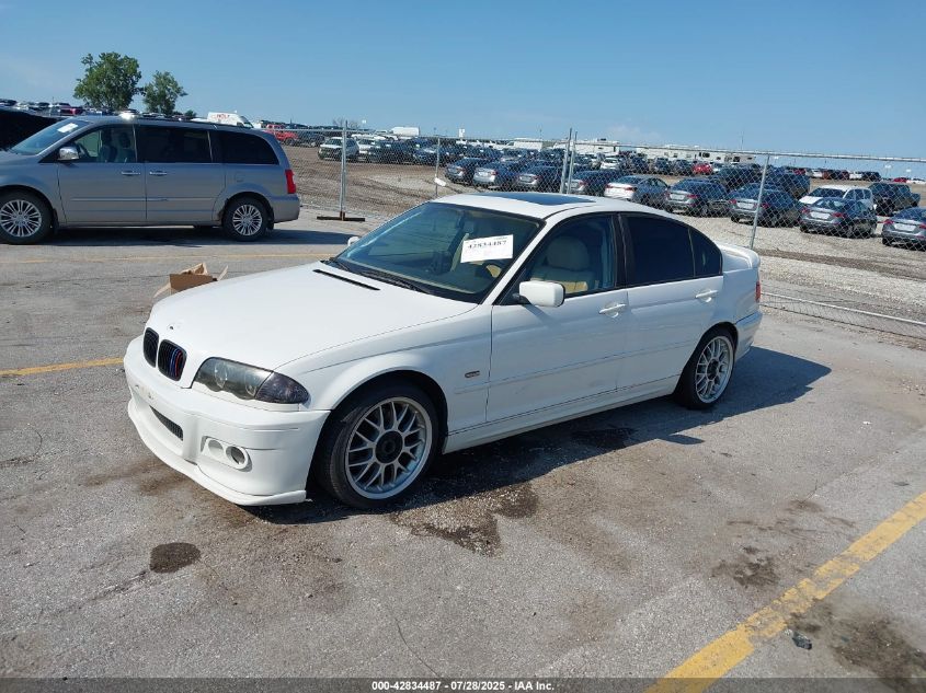 2001 BMW 325I VIN: WBAAN374X1ND47372 Lot: 42834487