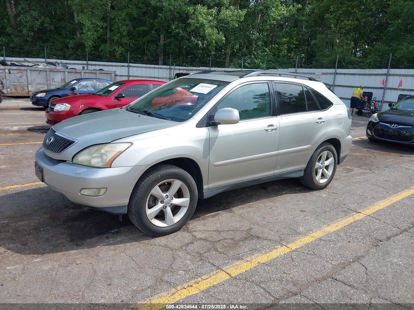 2004 Lexus Rx 330 silver other gasoline 2T2GA31U74C017674 photo #3