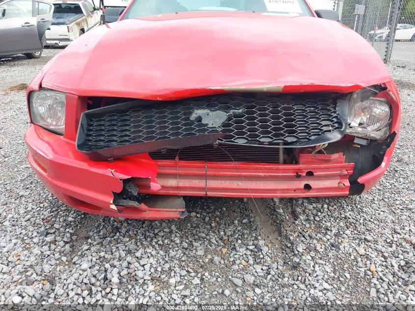 2007 Ford Mustang V6 Deluxe/V6 Premium VIN: 1ZVFT80N775321992 Lot: 42834692