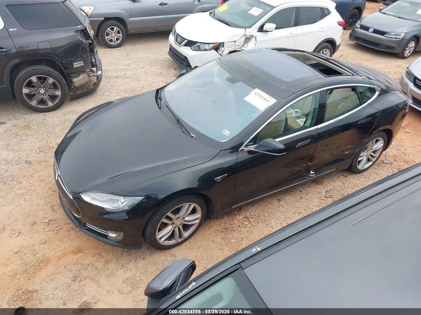 2014 TESLA MODEL S P85 - 5YJSA1H10EFP34137