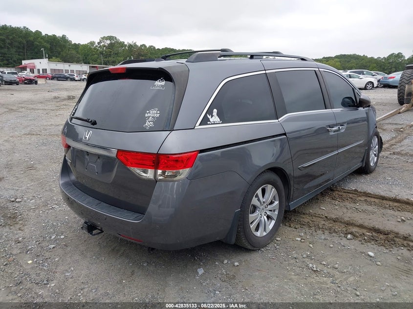 Vin: 5fnrl5h62gb104943, lot: 43328682, honda odyssey ex-l 20164