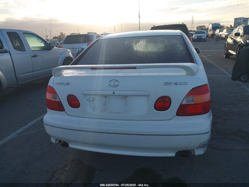 1998 Lexus Gs 300 VIN: JT8BD68SXW0031849 Lot: 42835164