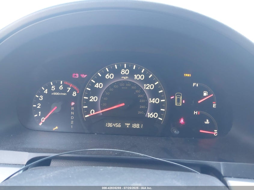 2008 Honda Odyssey Ex VIN: 5FNRL38498B071718 Lot: 42835259