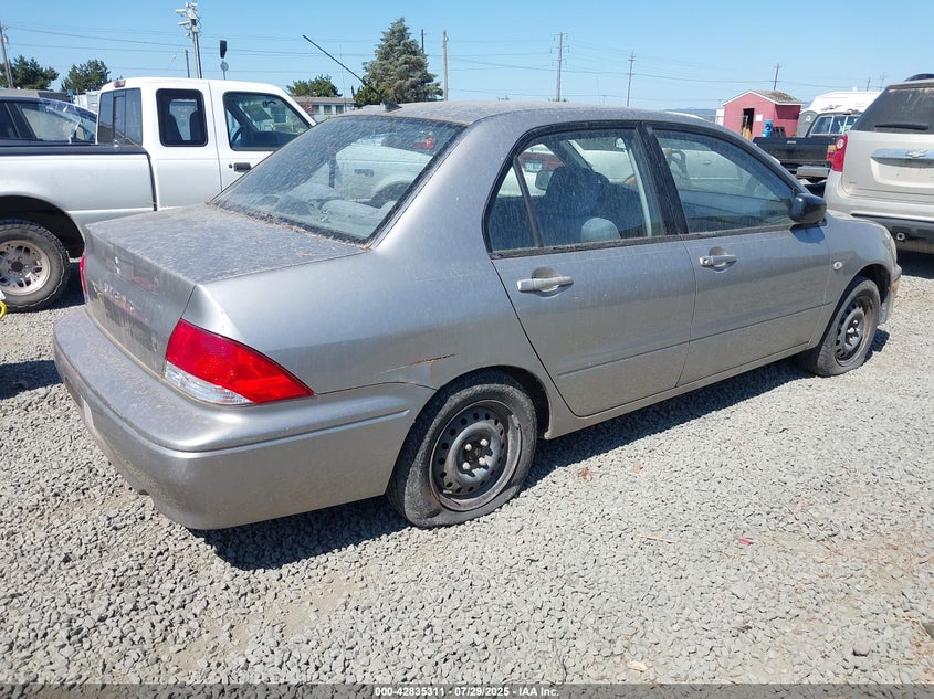 2002 Mitsubishi Lancer Es VIN: JA3AJ26EX2U062466 Lot: 42835311