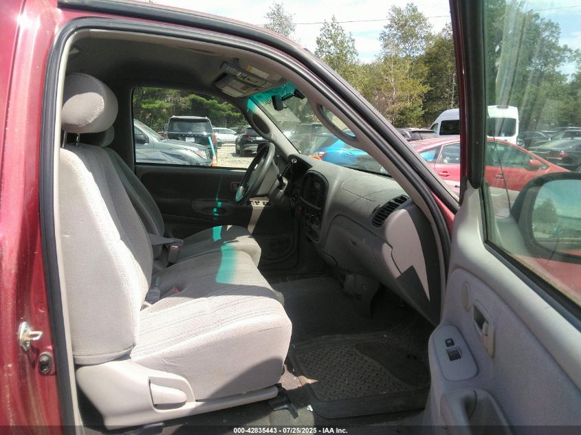 2000 Toyota Tundra Sr5 V8 VIN: 5TBKT4417YS010505 Lot: 42835443