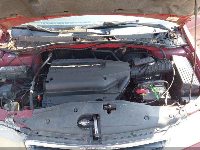 2002 Honda Odyssey Ex VIN: 2HKRL18602H561267 Lot: 42835580