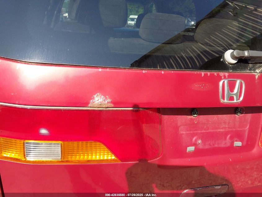 2002 Honda Odyssey Ex VIN: 2HKRL18602H561267 Lot: 42835580