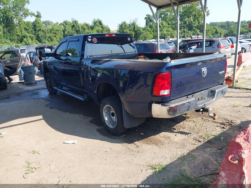 Vin: 3c63rrgl8dg568271, lot: 43329370, dodge ram 3500 20133