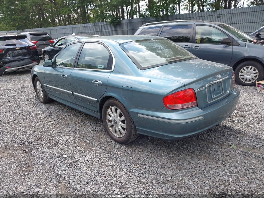KMHWF35H34A053182 2004 HYUNDAI SONATA photo no. 3