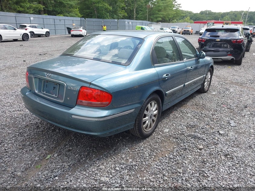 KMHWF35H34A053182 2004 HYUNDAI SONATA photo no. 4