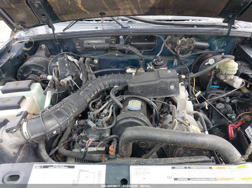 1999 Ford Ranger Xl/Xlt VIN: 1FTYR14C2XPB24534 Lot: 42836617