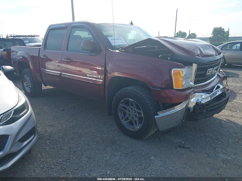 3GTEK23M09G226316 2009 GMC Sierra 1500 Sle auction photo 1