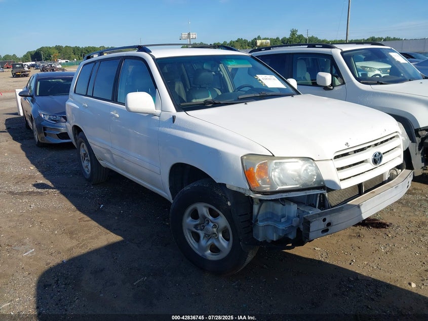 JTEDD21A550124258 2005 Toyota Highlander auction photo 1