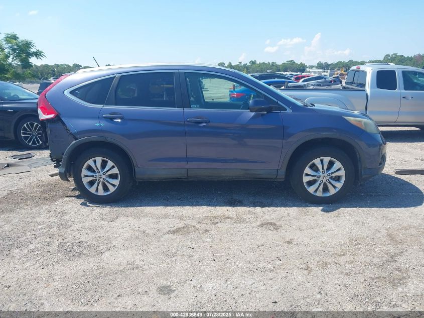 2012 Honda Cr-V Ex-L VIN: JHLRM4H72CC004027 Lot: 42836849