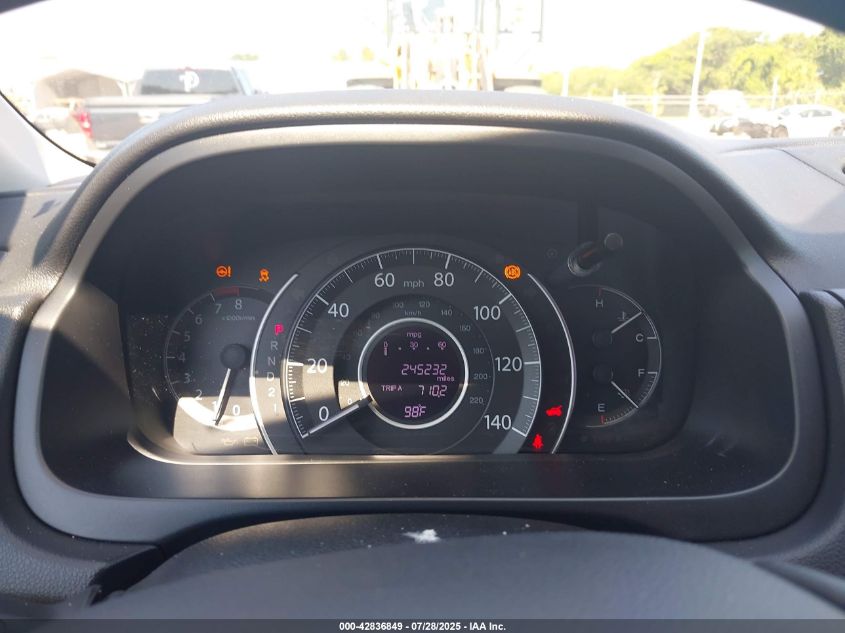 2012 Honda Cr-V Ex-L VIN: JHLRM4H72CC004027 Lot: 42836849