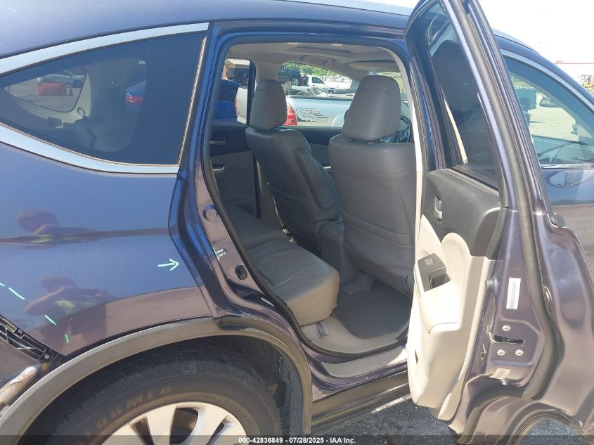 2012 Honda Cr-V Ex-L VIN: JHLRM4H72CC004027 Lot: 42836849