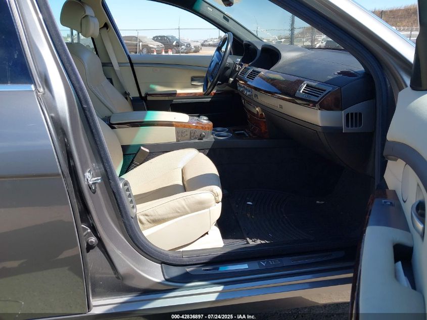 2008 BMW 760Li VIN: WBAHN03588DD98977 Lot: 42836897