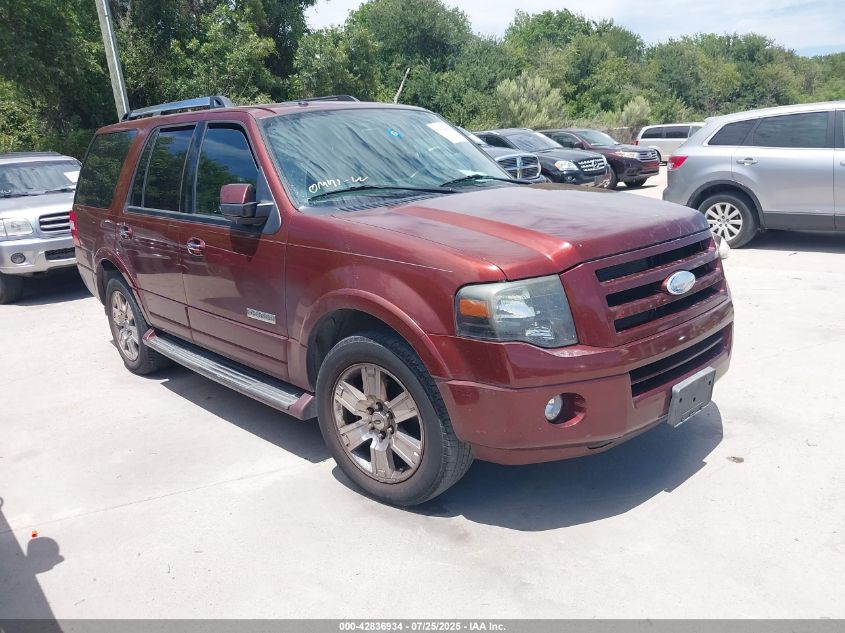 2007 Ford Expedition Limited VIN: 1FMFU19557LA89748 Lot: 42836934