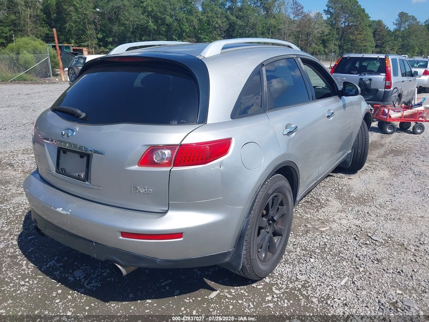 2004 Infiniti Fx35 VIN: JNRAS08W64X220196 Lot: 42837027