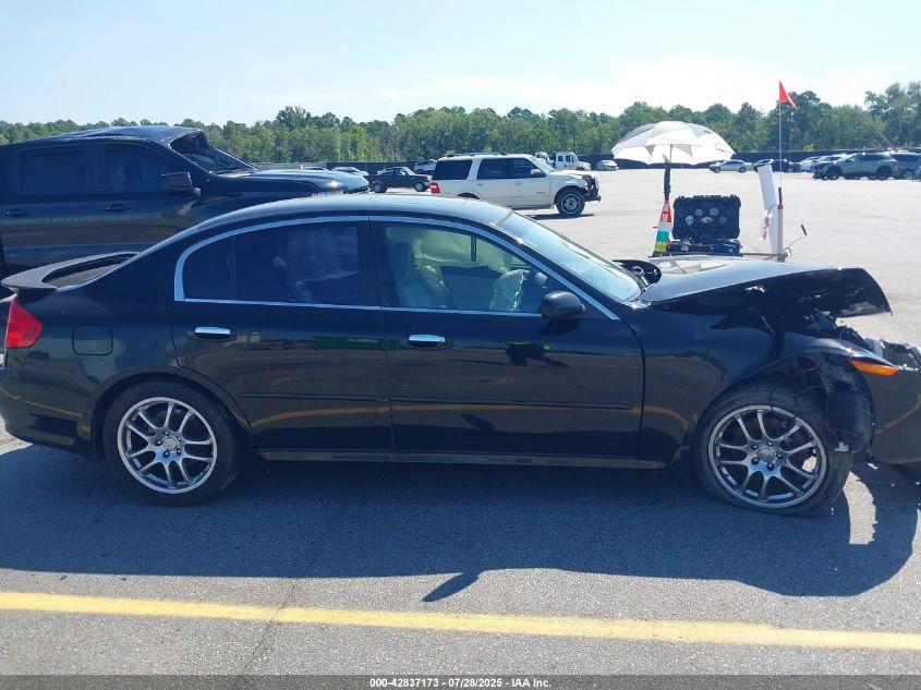 2006 Infi G35 VIN: JNKCV51ESM510155 Lot: 42837173