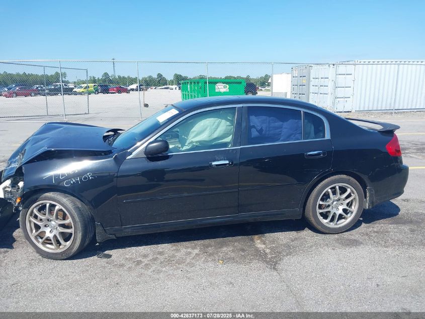 2006 Infi G35 VIN: JNKCV51ESM510155 Lot: 42837173