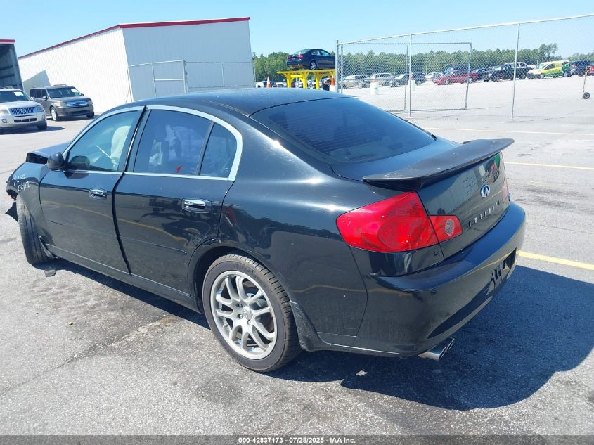 2006 Infi G35 VIN: JNKCV51ESM510155 Lot: 42837173