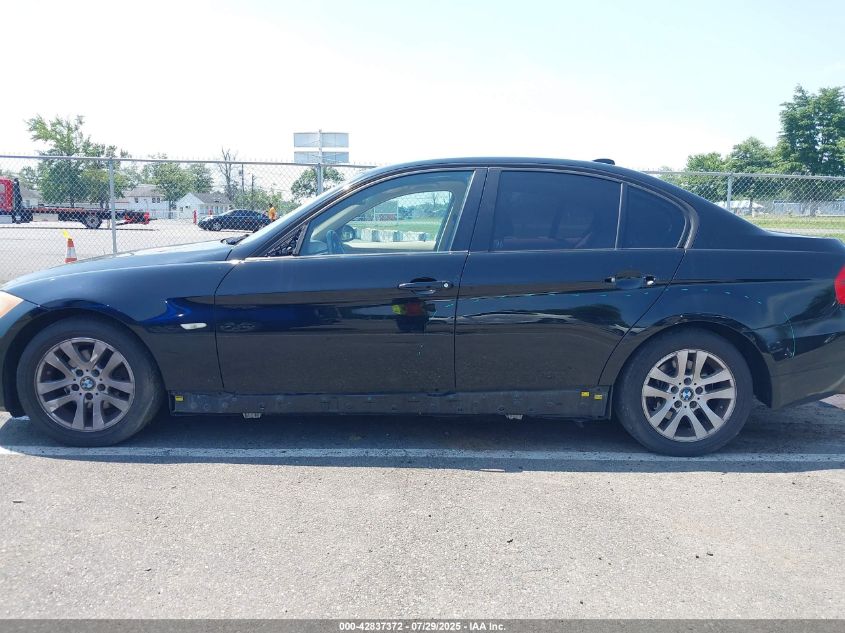 2007 BMW 328I VIN: WBAVA33547KX81550 Lot: 43402939