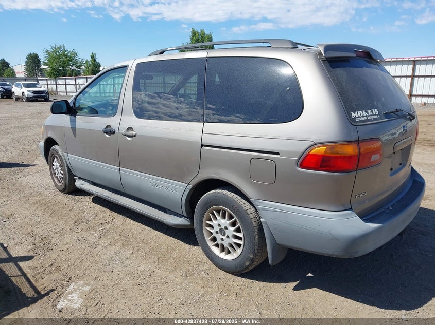 1999 Toyota Sienna Le VIN: 4T3ZF13C0XU154375 Lot: 42837428