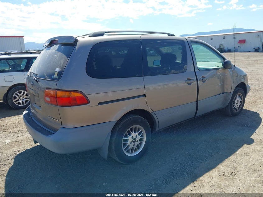 1999 Toyota Sienna Le VIN: 4T3ZF13C0XU154375 Lot: 42837428