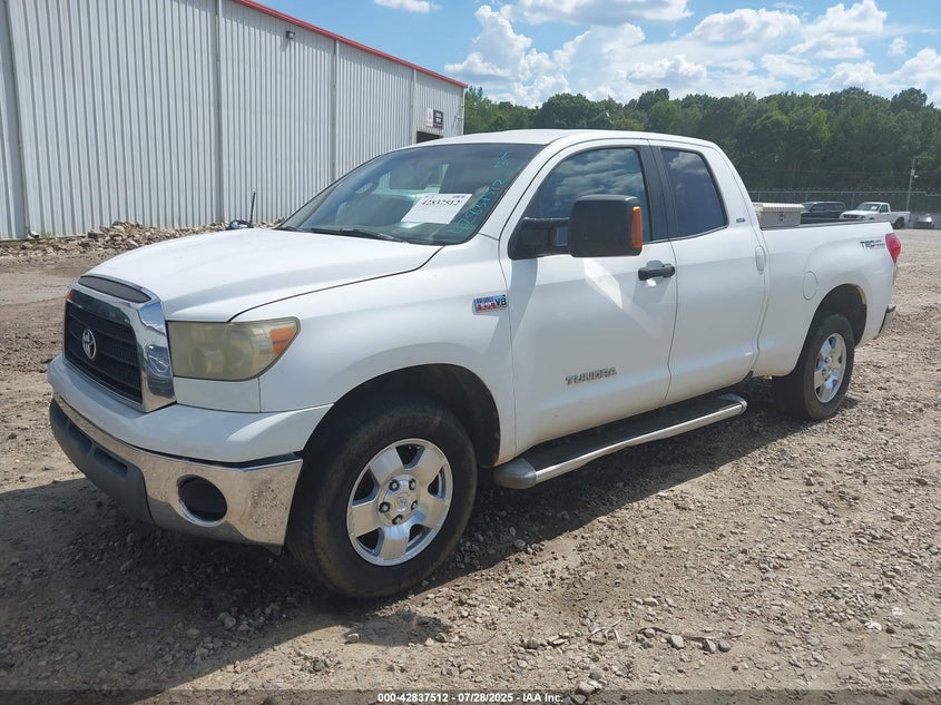 2007 Toyota Tundra Sr5 V8 VIN: 5TFRV54157X005401 Lot: 42837512