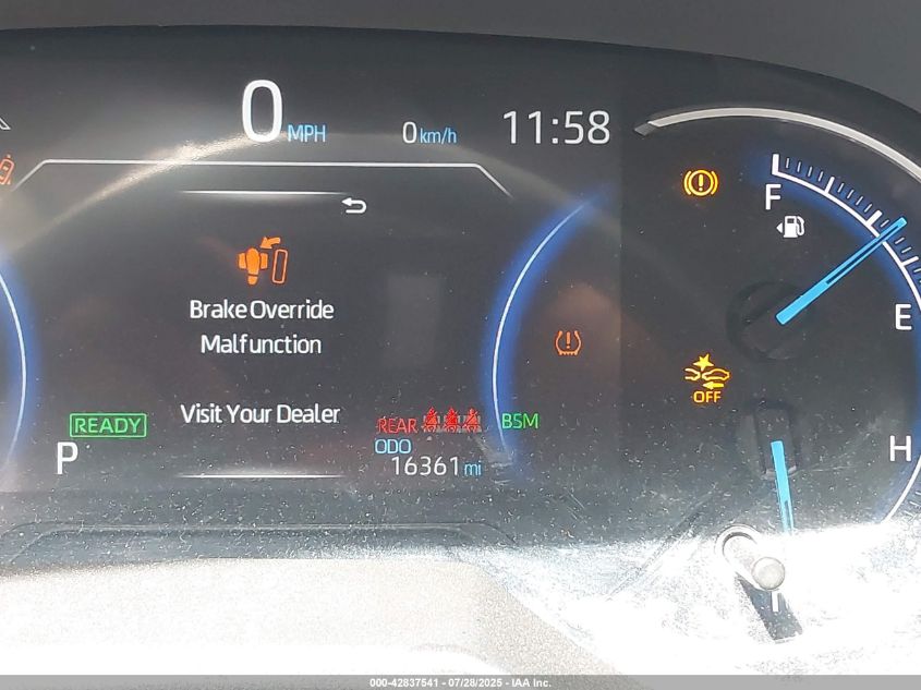 2025 Toyota Rav4 Hybrid - 4T3RWRFV6SU167233