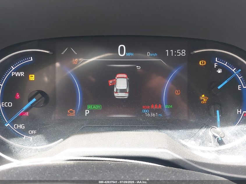 2025 Toyota Rav4 Hybrid - 4T3RWRFV6SU167233